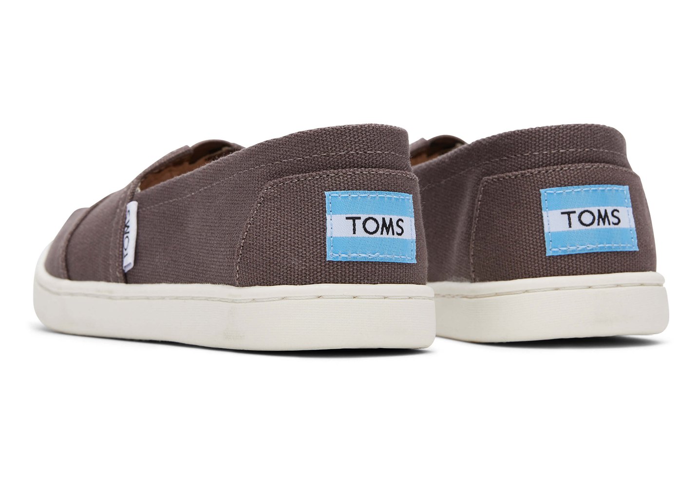 Toms Espadryle Dziecięce Brązowe - Alpargata Youth Płócienne - 60OVKDBGN